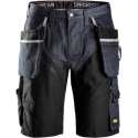 Snickers Workwear RWD Craftsman HP Short+ 6504 Denim 48 6104 (jeansmaat 33/32)