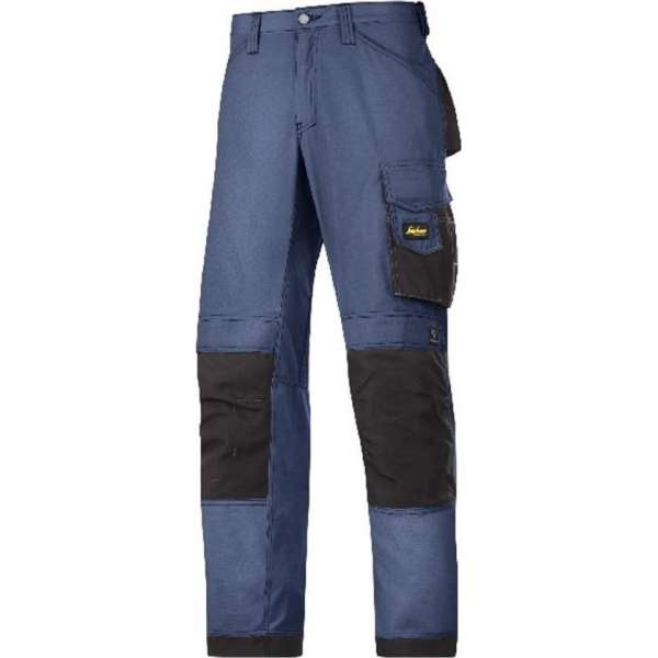 Snickers werkbroek Rip-Stop - 3313-9504 - navy/zwart - maat 44