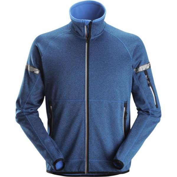 Snickers Workwear Snickers 8004 Werktrui Fleece AllroundWork Blauw