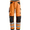 Snickers LiteWork Hi-Vis Work Werkbroek+ CL.2 6332 - Mannen - Oranje/Zwart - 56