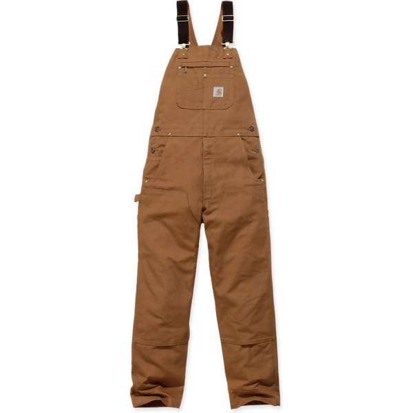 Carhartt 102776 Bib Overall - Carhartt® Brown - W34/L30