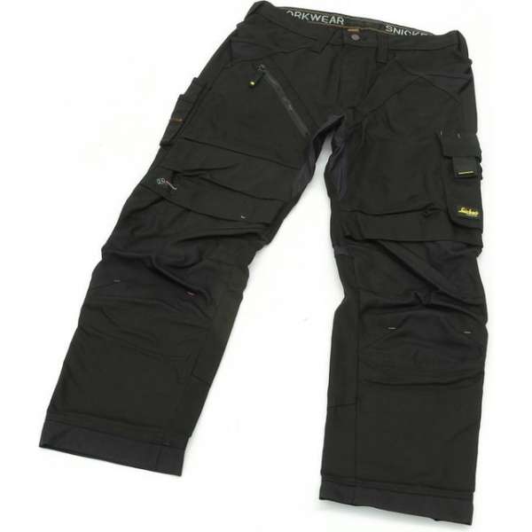 Snickers Ruffwork werkbroek 6203-0404 Black/Black mt.58