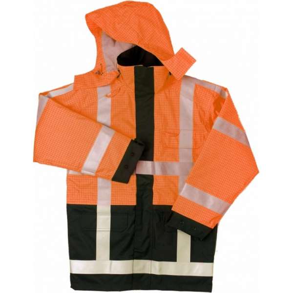 Parka vlamvertagend antistatisch SW Humber RWS oranje/marine 2XL