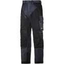 Snickers RuffWork  werkbroek 6305-6504 Denim/Black mt.60