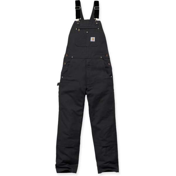 Carhartt 102776 Bib Overall - Black - W30/L30