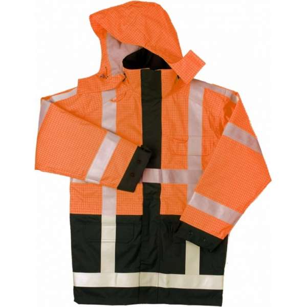 Winterjas/Parka vlamvertagend antistatisch SW Humber RWS oranje/marine 3XL