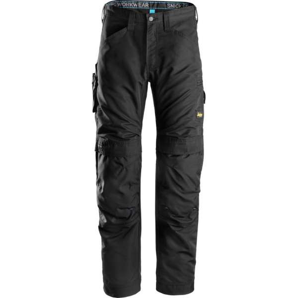 Snickers Workwear LiteWork 375 Broek Zwart 50 6307 (Jeansmaat 35/32)