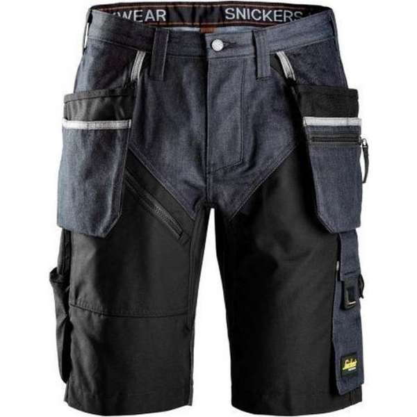 Snickers Workwear RWD Craftsman HP Short+ 6504 Denim 46 61046504046