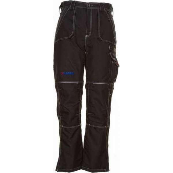 Planam winter werkbroek Outdoor Basalt (3385) - Zwart | Zwart - XL