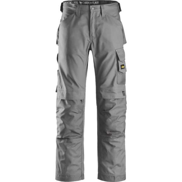 Snickers Werkbroek Canvas+™ - Grijs - maat 44