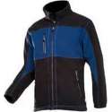 SIOEN fleecejack Durango, marine/zwart, polyester, maat S L