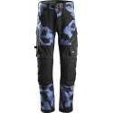 Snickers werkbroek - FlexiWork - 6903 - camouflageblauw - maat 50