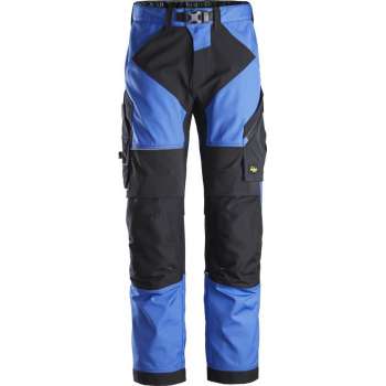 Snickers FlexiWork Werkbroek Stretch+ 6903 - Mannen - Kobaltblauw/Zwart - 48