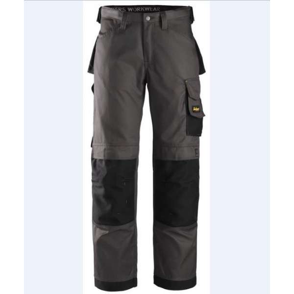 Snickers workwear Duratwill broek 3312 Antractiet/zwart maat 96