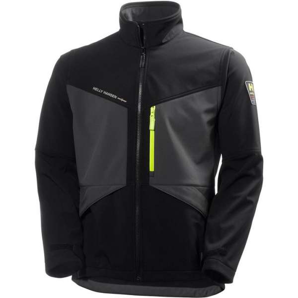 Helly Hansen Aker softshell 74051 999 black/charcoal L