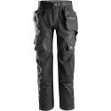 Snickers FlexiWork Vloerleggersbroek+ Stretch 6923 - Mannen - Zwart - 56