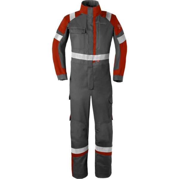 Havep 20290 Overall Charcoal Grijs/Rood maat 46