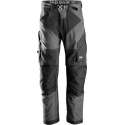 Snickers FlexiWork Werkbroek Stretch+ 6903 - Mannen - Staalgrijs/Zwart - 54