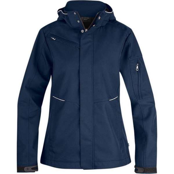 Texstar WJ80 Hooded Softshell 3-L-Navy-M