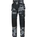 Snickers FlexiWork werkbroek - met holsterzak - grijs camo -maat XXXL taille 58 W42