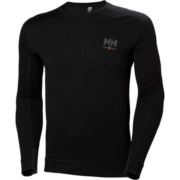 Helly Hansen HH LIFA MERINO CREWNECK 990 BLACK M 75106_990-M