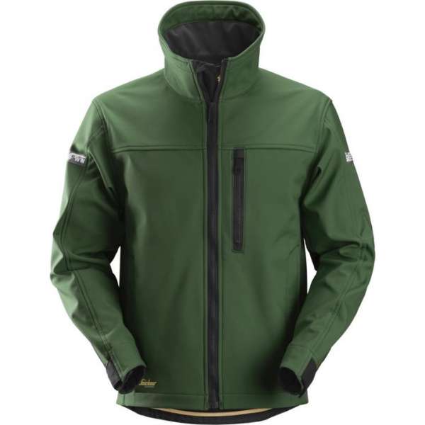 Snickers Workwear Snickers 1200 Softshell Werkjas AllroundWork Groen/Zwart