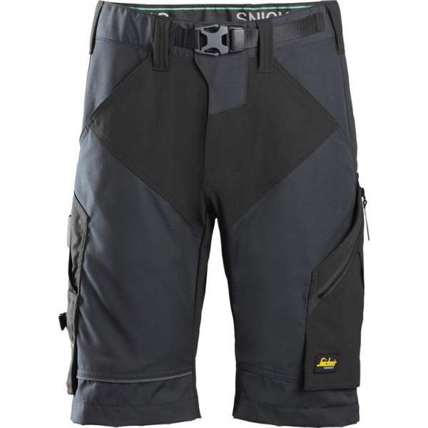 Snickers Workwear FW Short+ Staal Grijs 46 6914 (Jeansmaat 31/32)