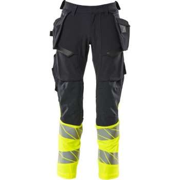 Mascot broek 19131 marine/fluorgeel