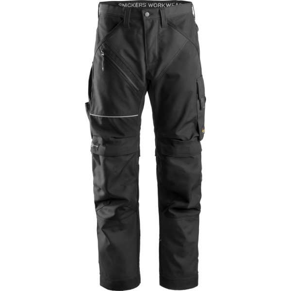 Snickers RuffWork werkbroek - zwart - mt.46