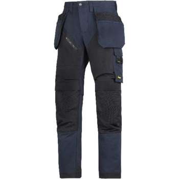 Snickers Ruffwork werkbroek 6203-9504 Navy/Black mt.62