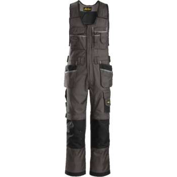 Snickers Bodybroek met holsterpockets Duratwill 0212 - Mannen - Grijsmelange/Zwart - 58