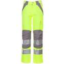 Planam Plaline H-vis werkbroek (5610) - Fluor geel | Grijs - 58