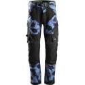 Snickers FlexiWork Werkbroek Stretch+ 6903 - Mannen - Camoblauw/Zwart - 54