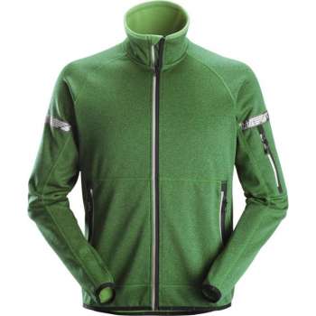 Snickers Workwear Snickers 8004 Werktrui Fleece AllroundWork Groen