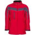 Planam softshell jas Plaline (2700) - Rood | Grijs - XS