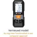 MAKA Digitale laser afstandmeter - 30 meter bereik - Aanpasbare meetreferentie - Lasermeter