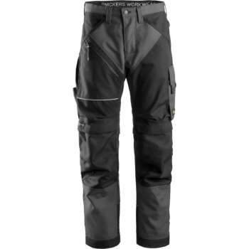 Snickers Workwear Snickers 6303 Werkbroek RuffWork Staalgrijs/Zwart