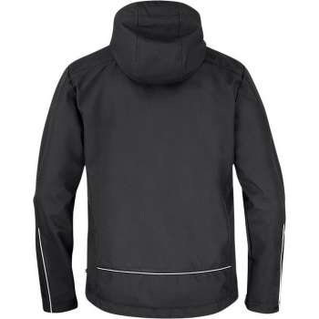 Texstar FJ80 Hooded Softshell 3-L-Zwart-3XL