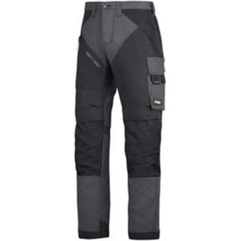 Snickers RuffWork werkbroek 6303-5804 SteelGrey/Black mt.64