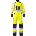 Havep 20251 Overall Fluo Geel/Marine maat 62