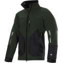 Snickers WINDSTOPPER Soft Shell Jack - 8888-3204 - Groen/Zwart - maat XXL