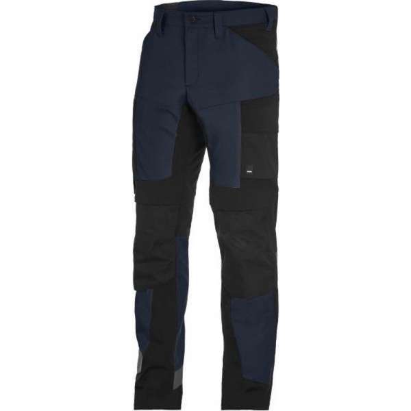 FHB Werkbroek Leo elastisch Navy-Zwart