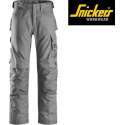 Snickers canvasbroek grijs maat 254 kp 3314-1818