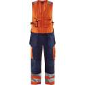 Blåkläder 2653-1804 Amerikaanse overall High Vis Oranje/Marineblauw maat 54