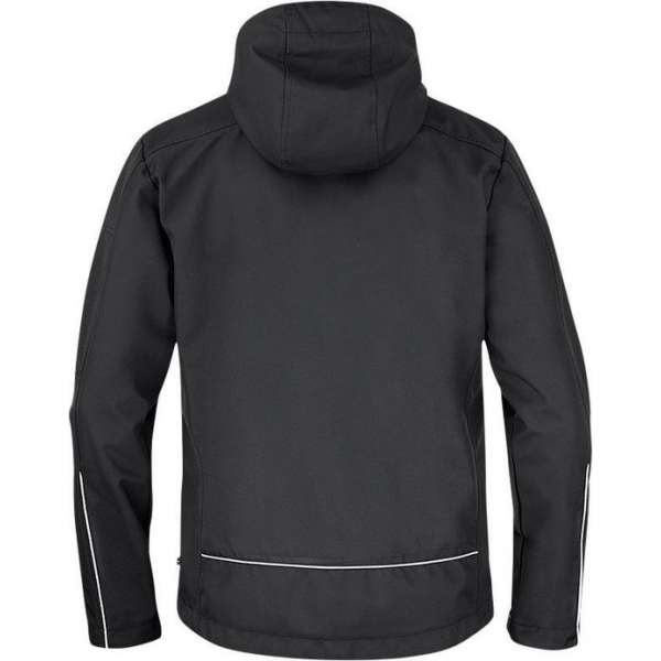 Texstar FJ80 Hooded Softshell 3-L-Zwart-XXL