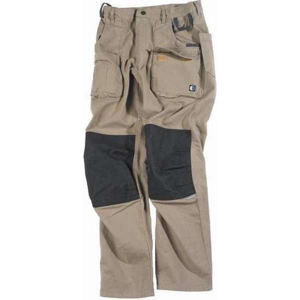 Beckum Werkbroek khaki kevlar EBT03 taille 54 W38 L36