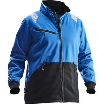 Jobman Jacket Windblocker - Kobalt/Zwart - Maat XS