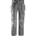 Snickers Workwear DuraTwill Broek met holsterpockets 3212 grijs 104