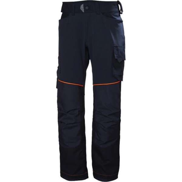 Helly Hansen Chelsea Evolution werkbroek - Marine | Oranje - 58