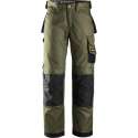 Snickers Workwear DuraTwill Broek Groen 52 3312 (Jeansmaat 36/32)